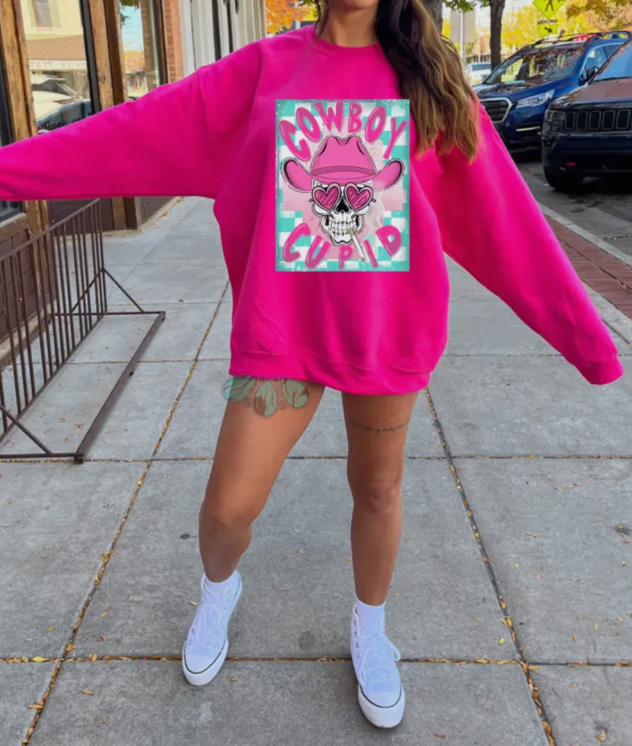 COWBOY CUPID VALENTINE GRAPHIC