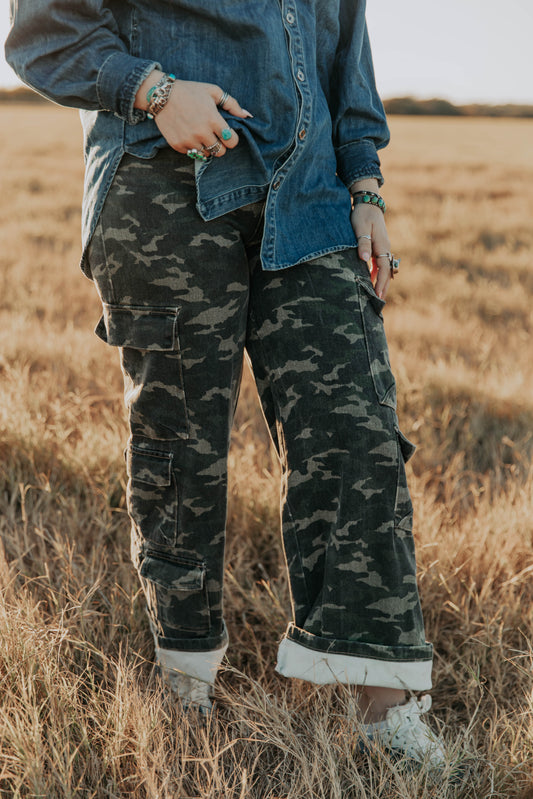 Camo Cargo Pants