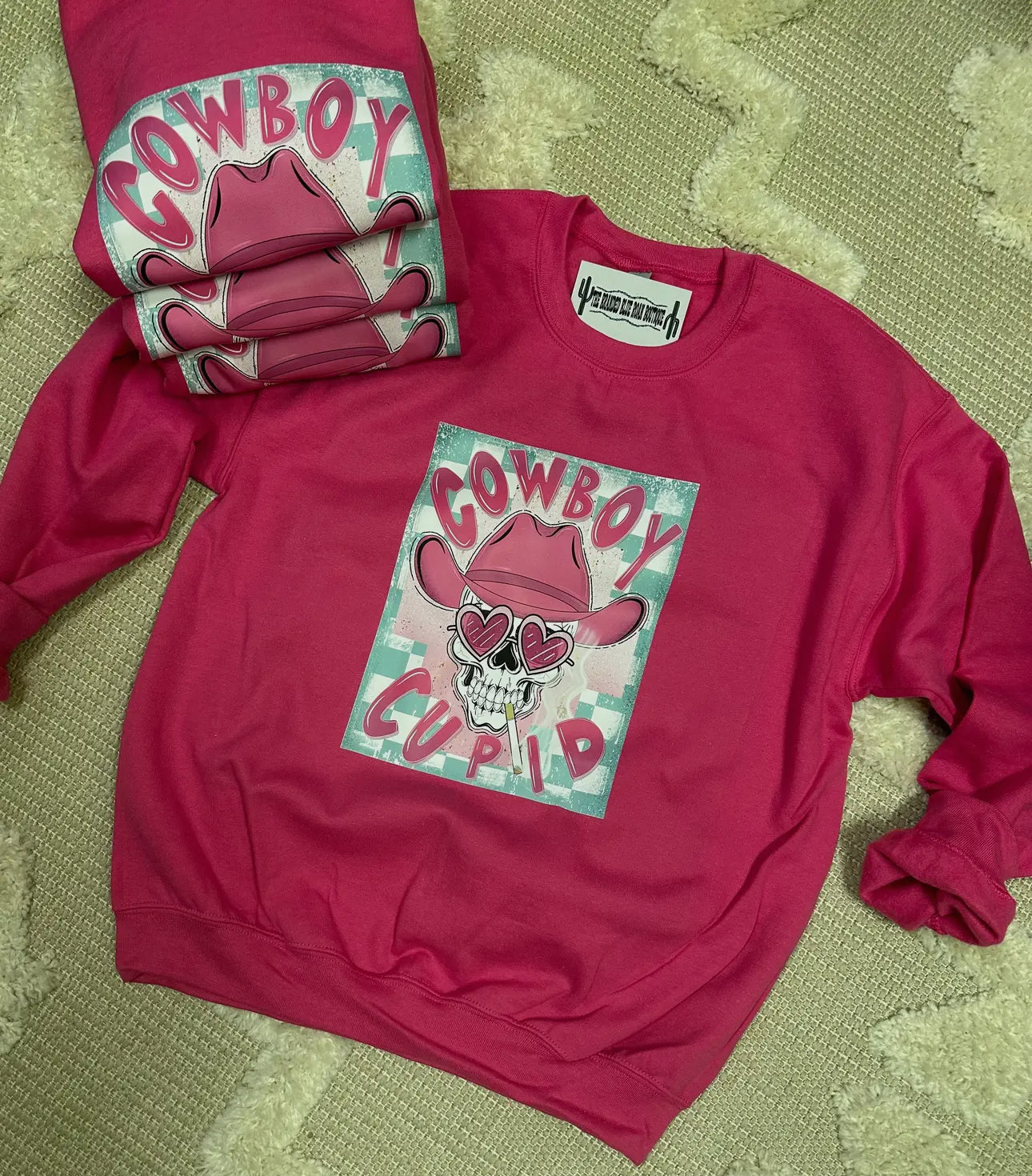 COWBOY CUPID VALENTINE GRAPHIC