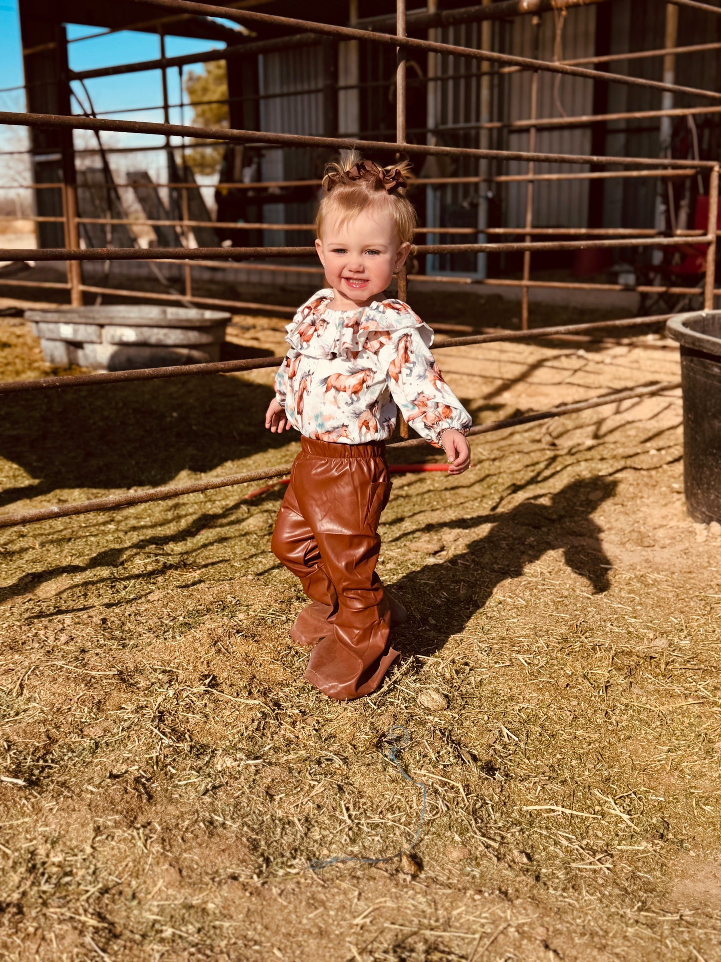 RUNNING HORSE ONESIE