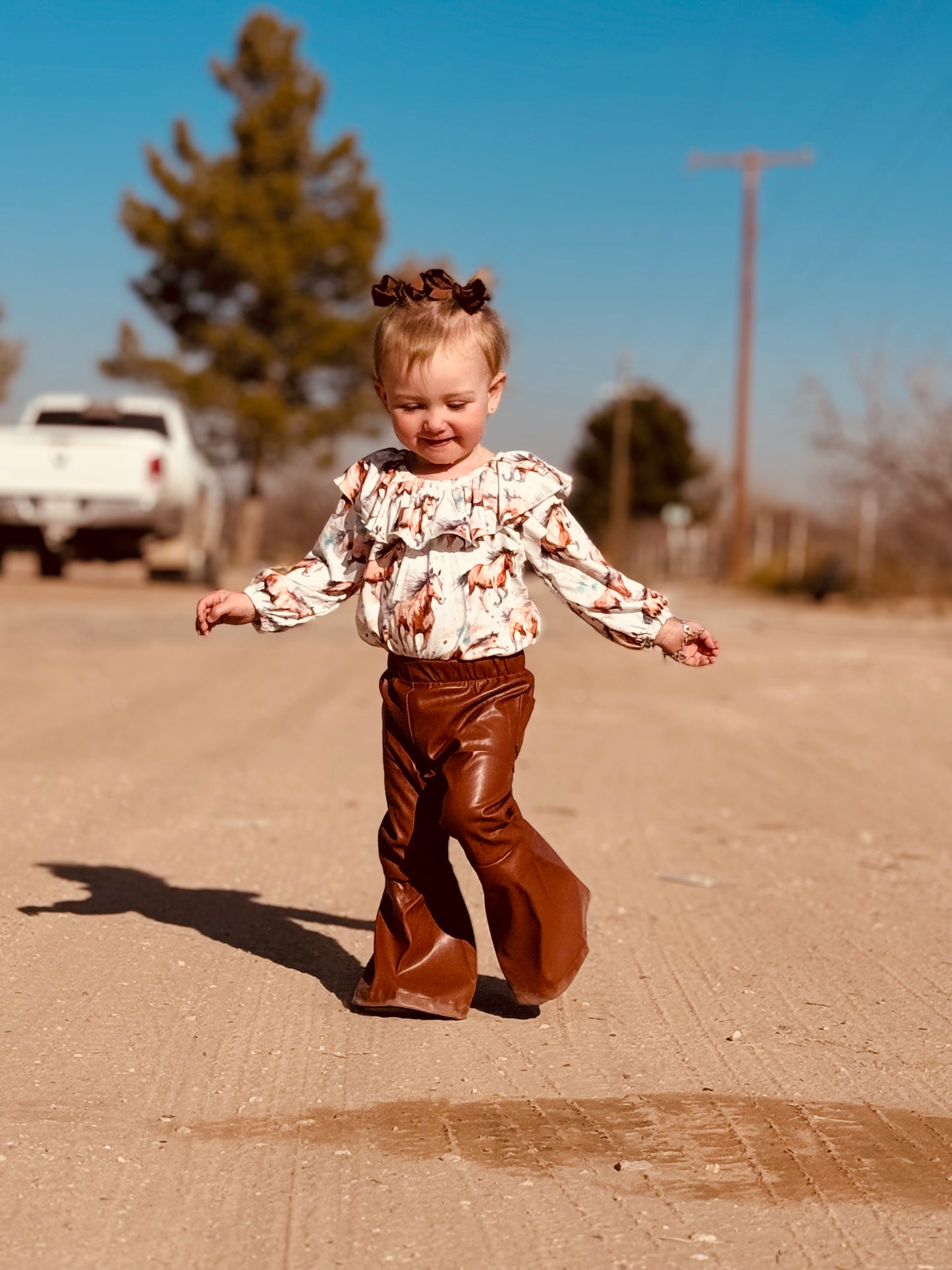 RUNNING HORSE ONESIE