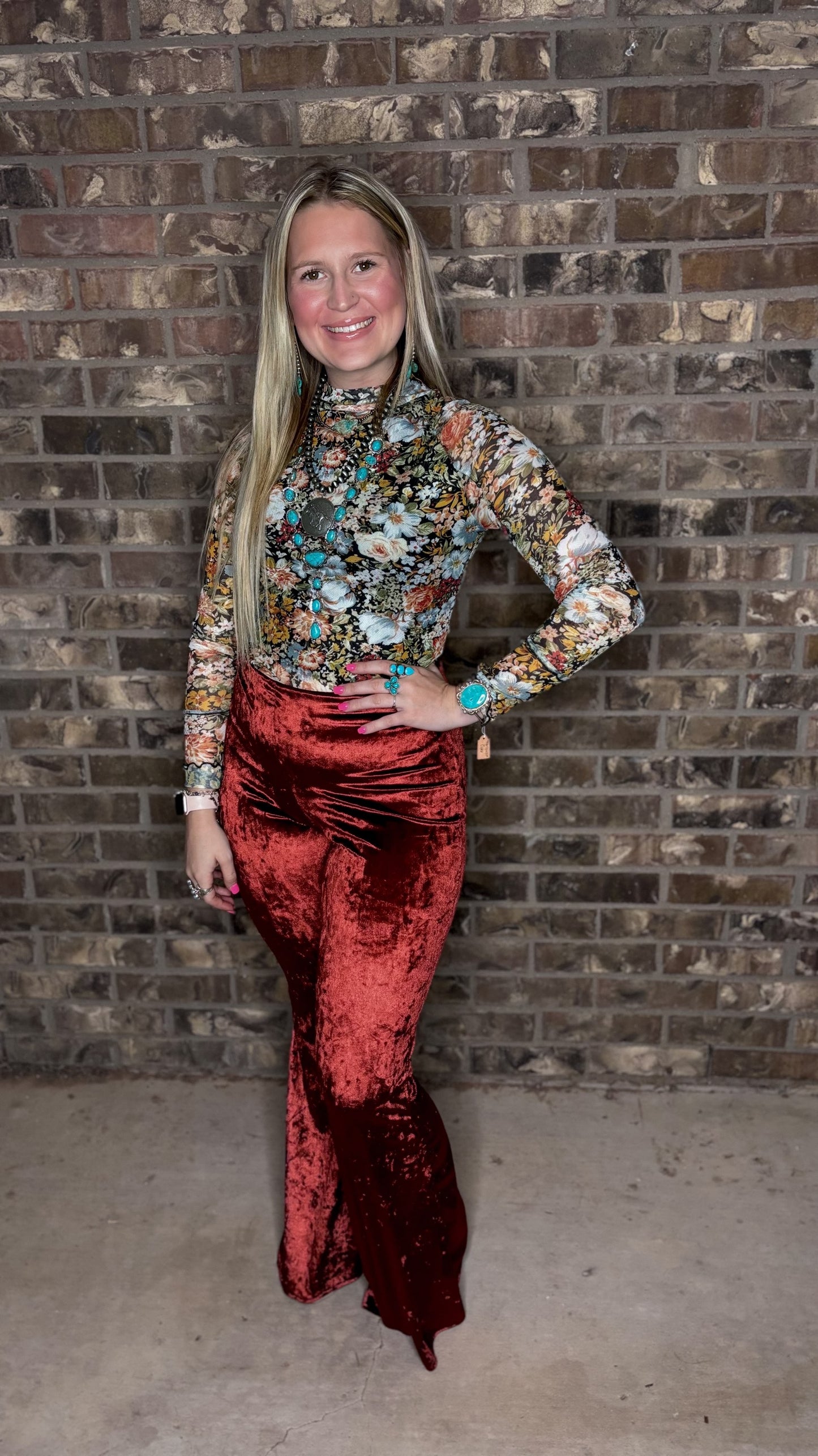 FLOWER MESH SHIRT image 1