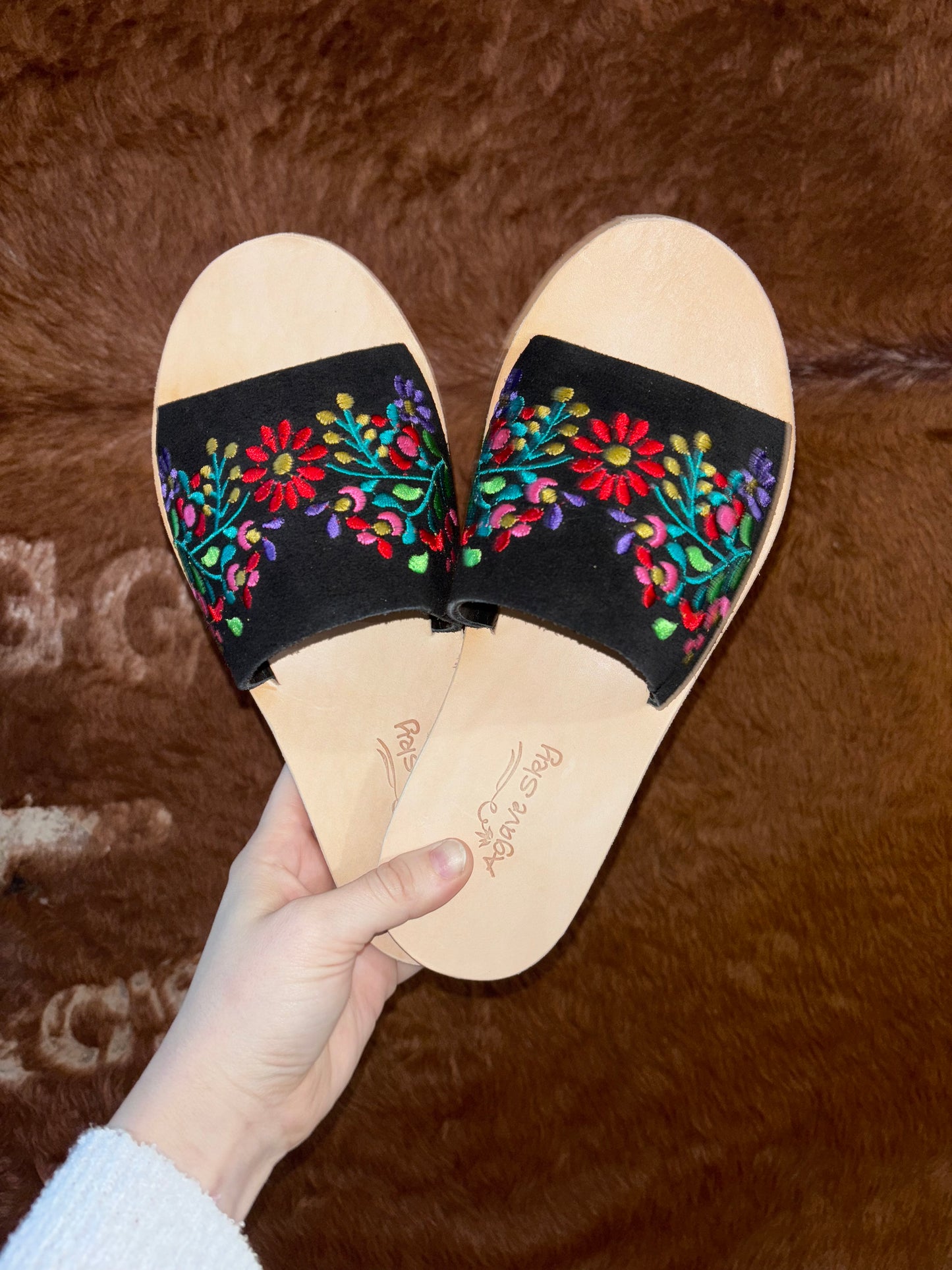 FLORAL NADIA SANDALS