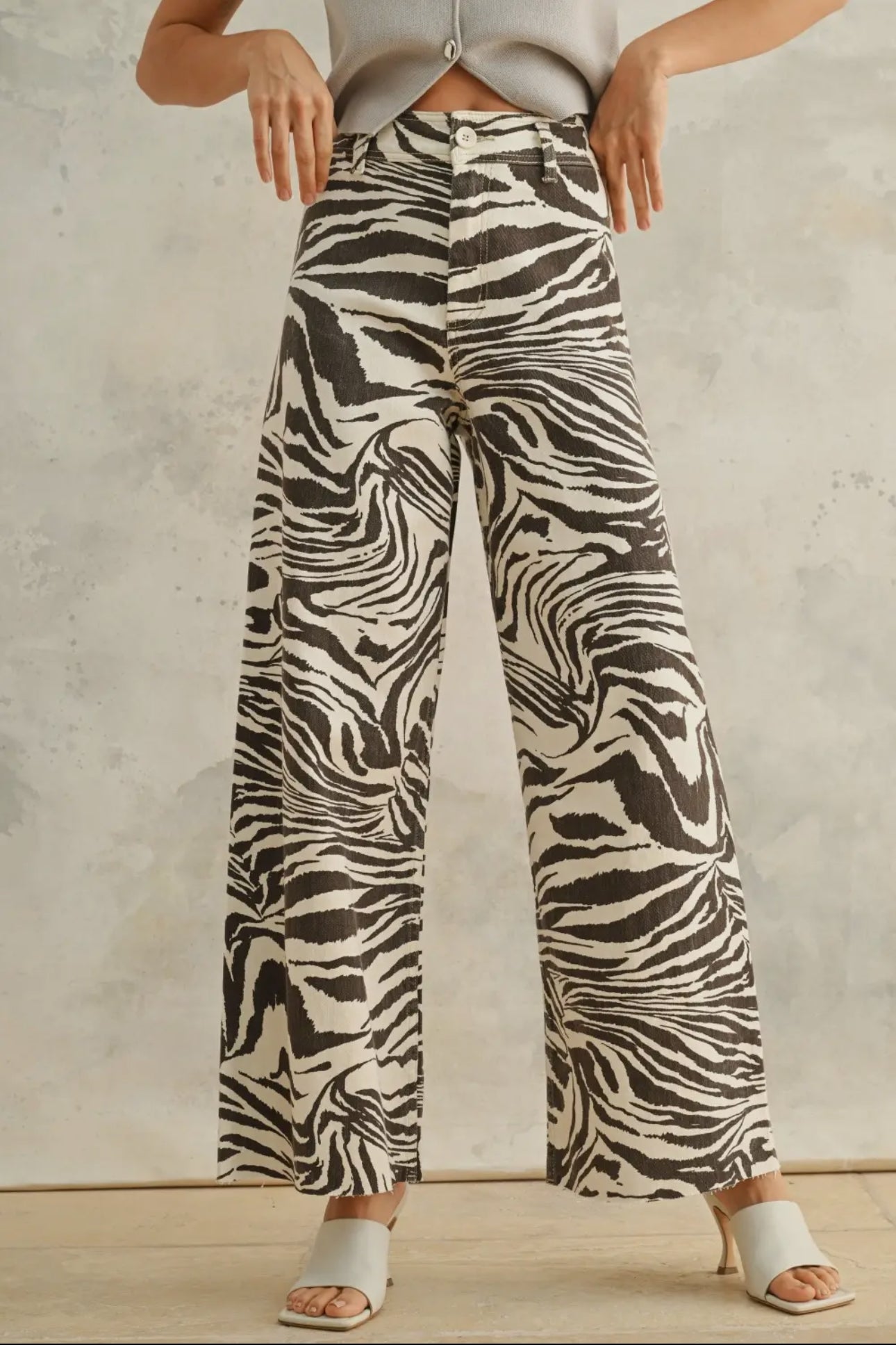 Zebra Print Pants