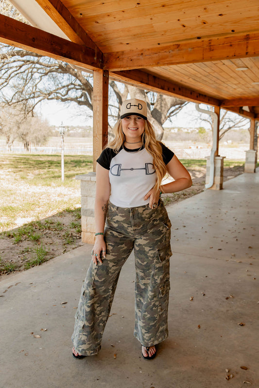 Snaffle Bit Baby Tee