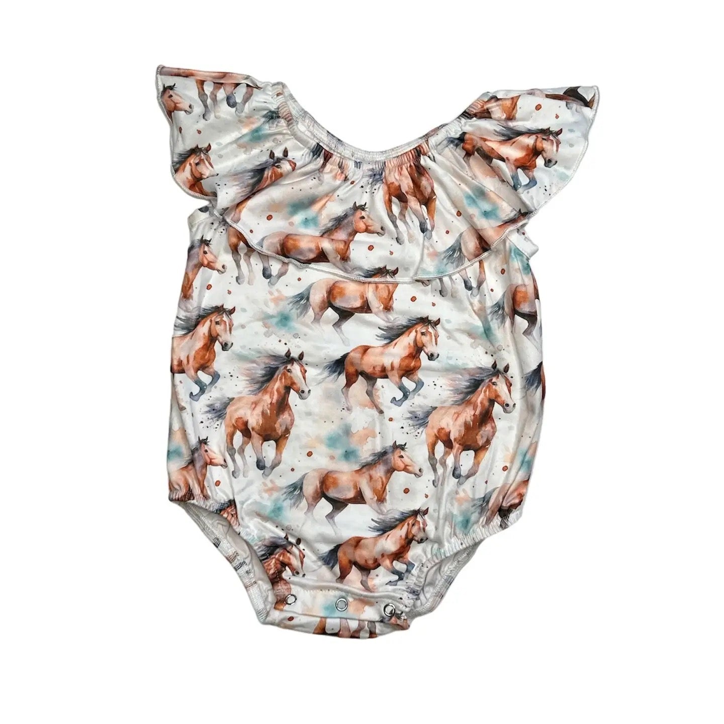 RUNNING HORSE ONESIE